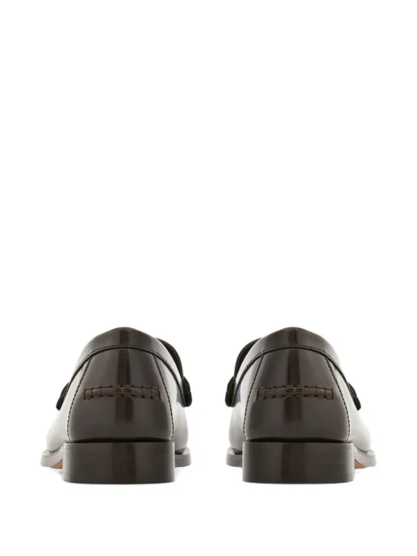 Ferragamo レザーローファー | ブラウン | FARFETCH JP