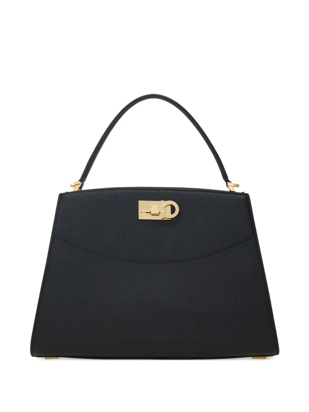Ferragamo medium Studio Box tote bag | Black | Image 1