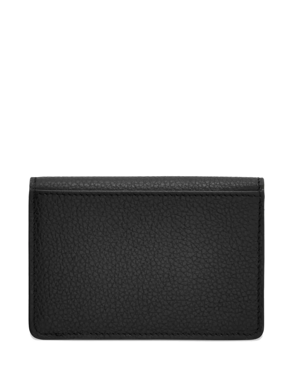 Ferragamo Gancini calfskin keyring wallet - Zwart