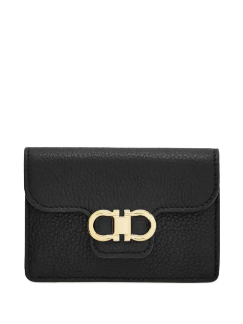 Ferragamo Gancini calfskin keyring wallet