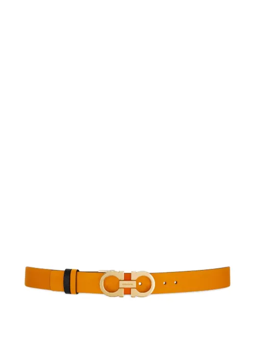 Ferragamo ceinture Gancini - Jaune - Ferragamo - Modalova