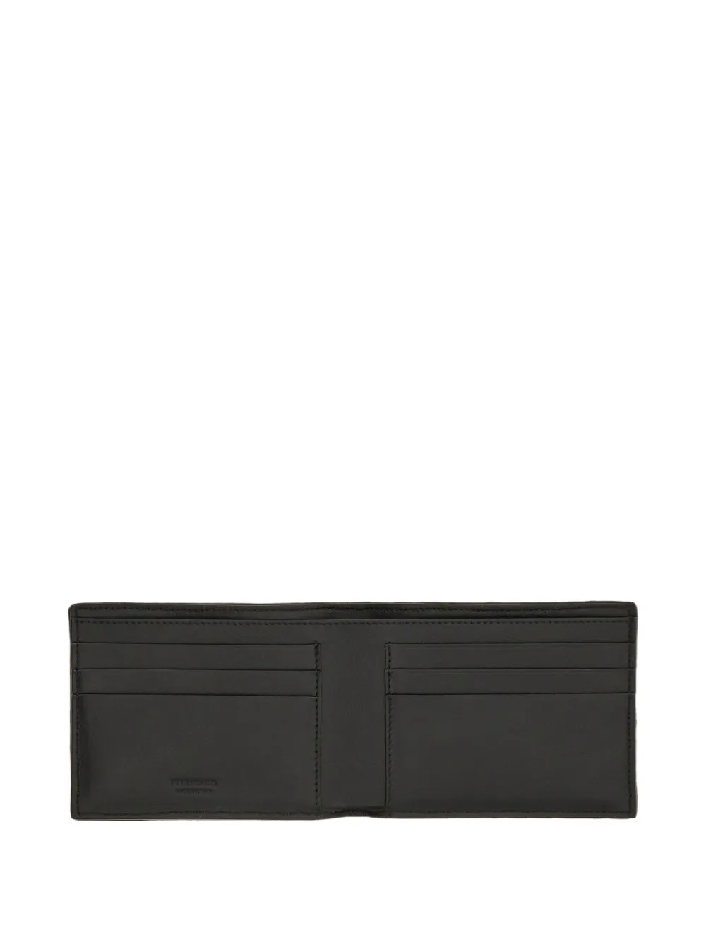 Ferragamo Geweven portemonnee Bruin
