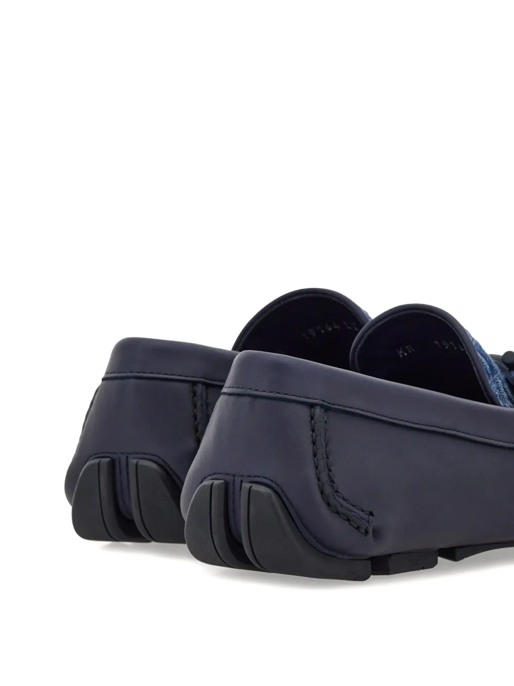 Ferragamo Gancini-plaque loafers Blue