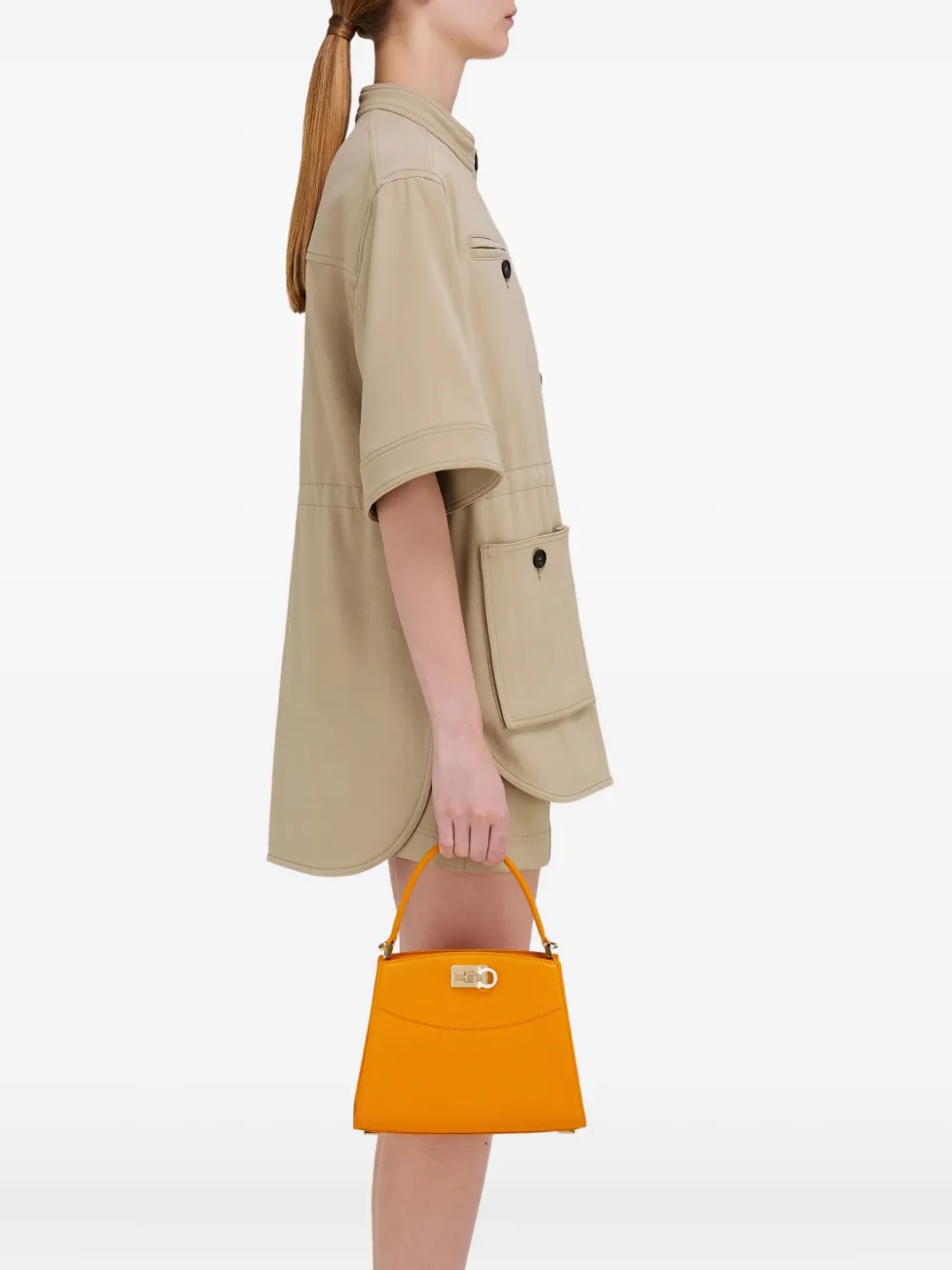 Ferragamo small Studio Box tote bag | Image 2