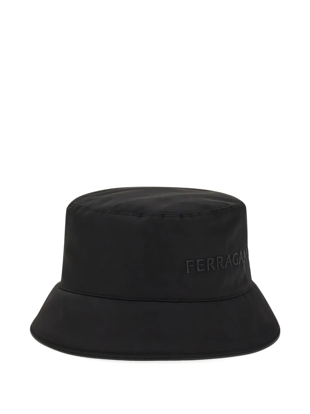 Ferragamo embroidered-logo bucket hat | Black | Image 1