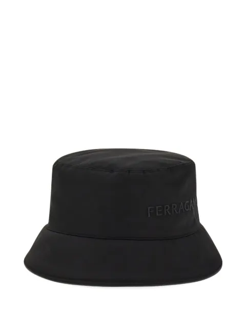 Ferragamo embroidered-logo bucket hat