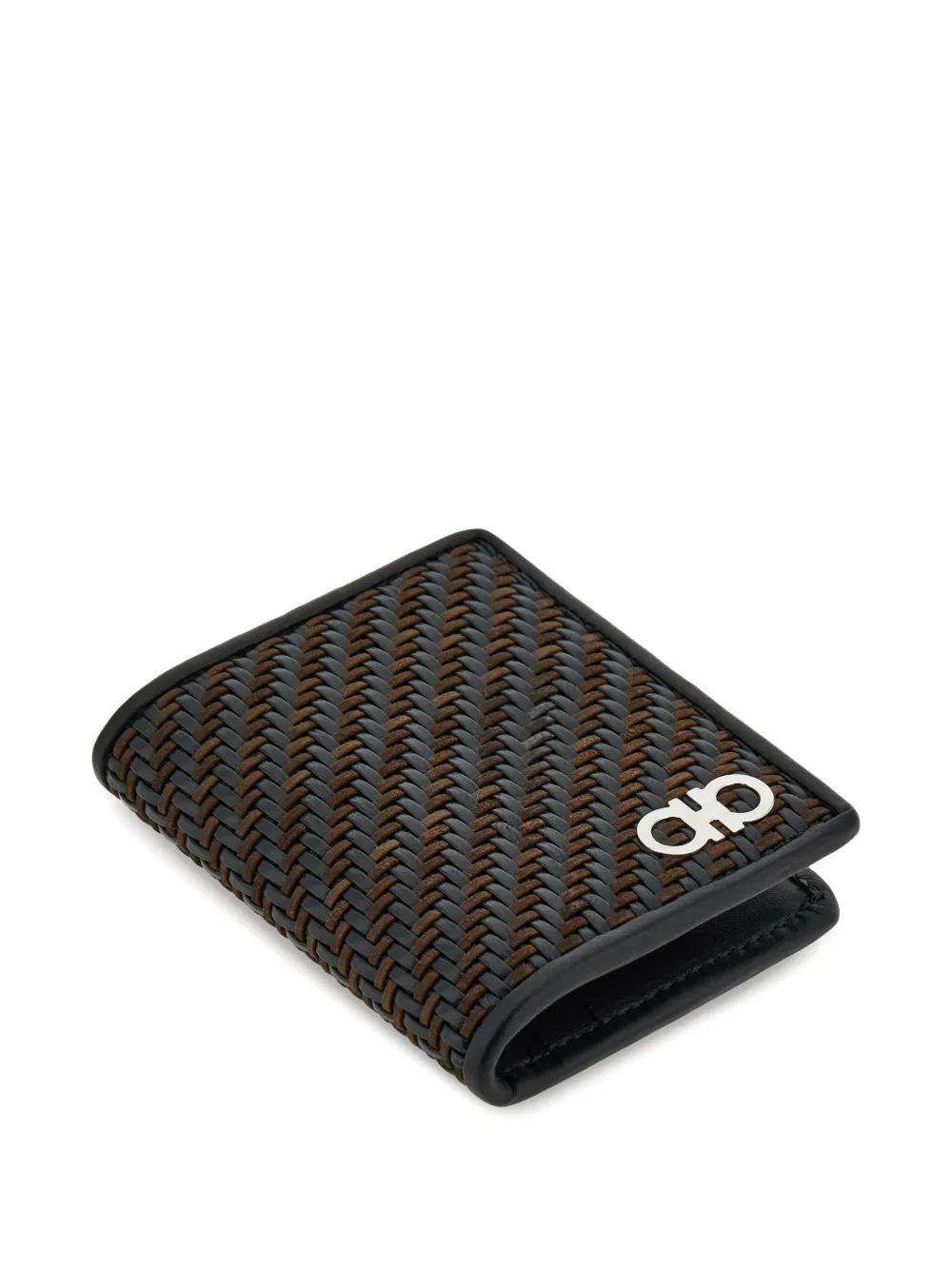 Ferragamo Leren pasjeshouder Bruin