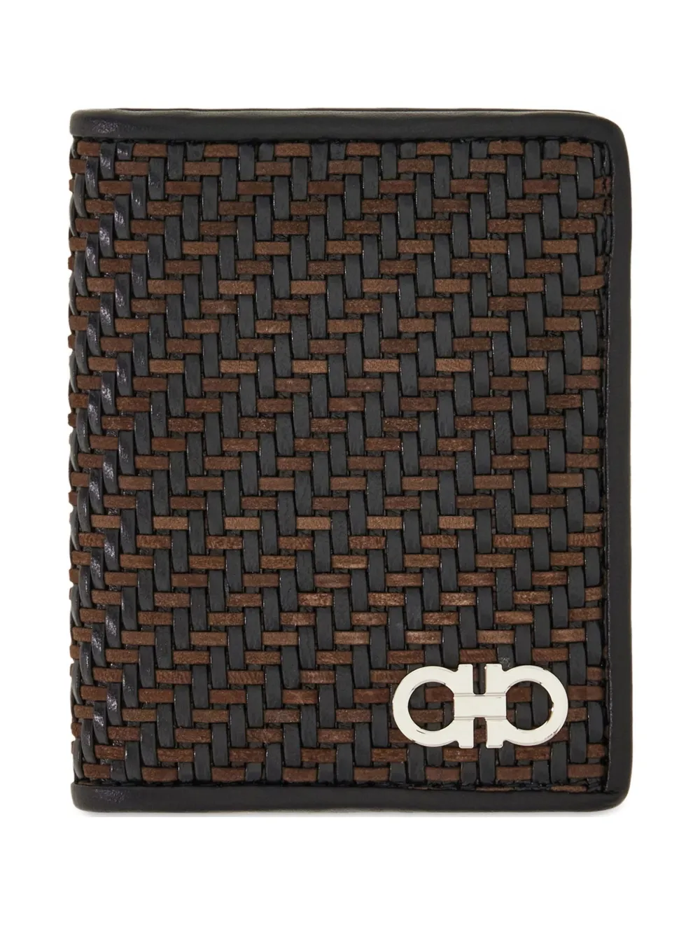 Ferragamo Leren pasjeshouder Bruin