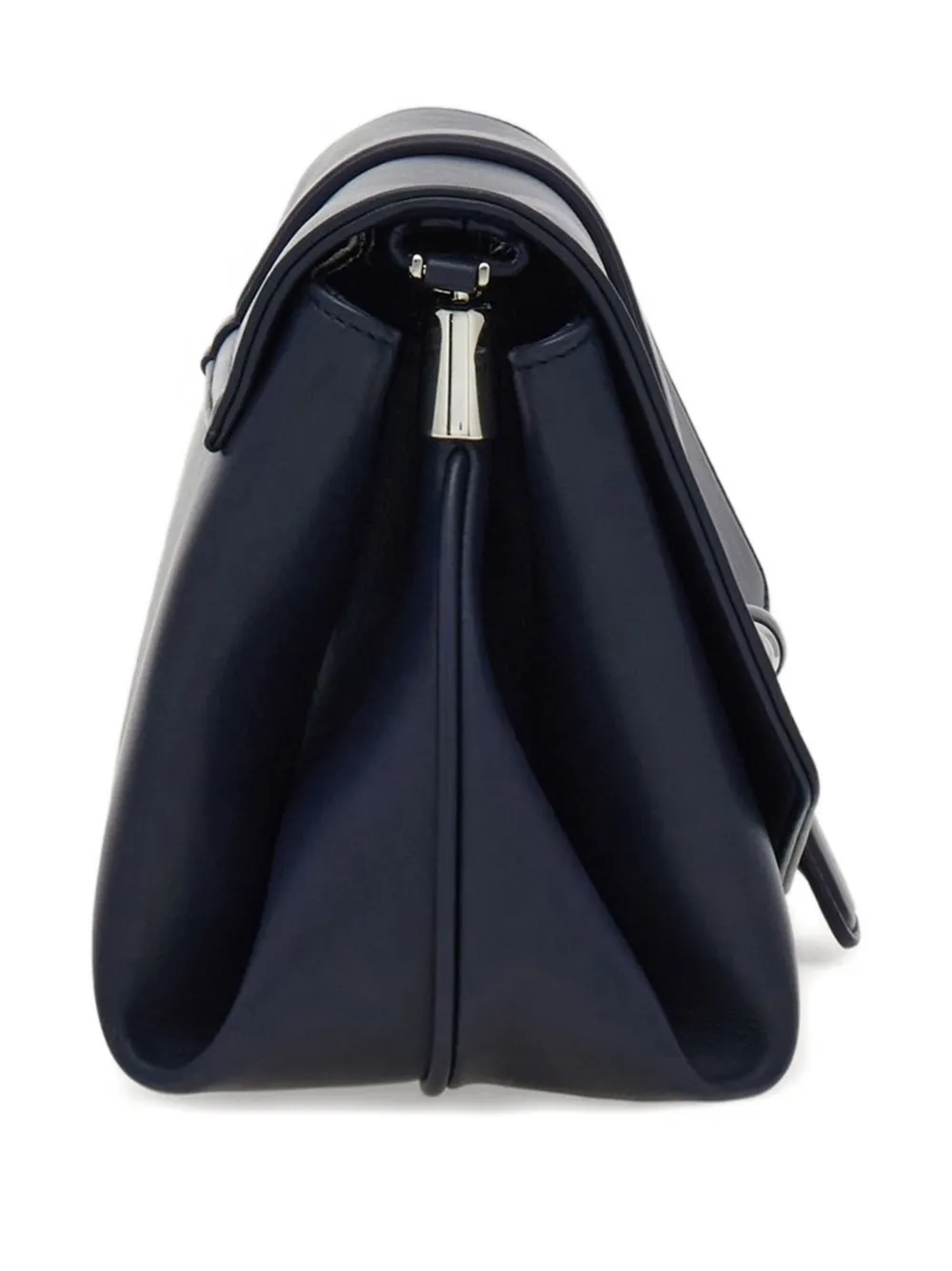 Ferragamo Leren schoudertas Blauw