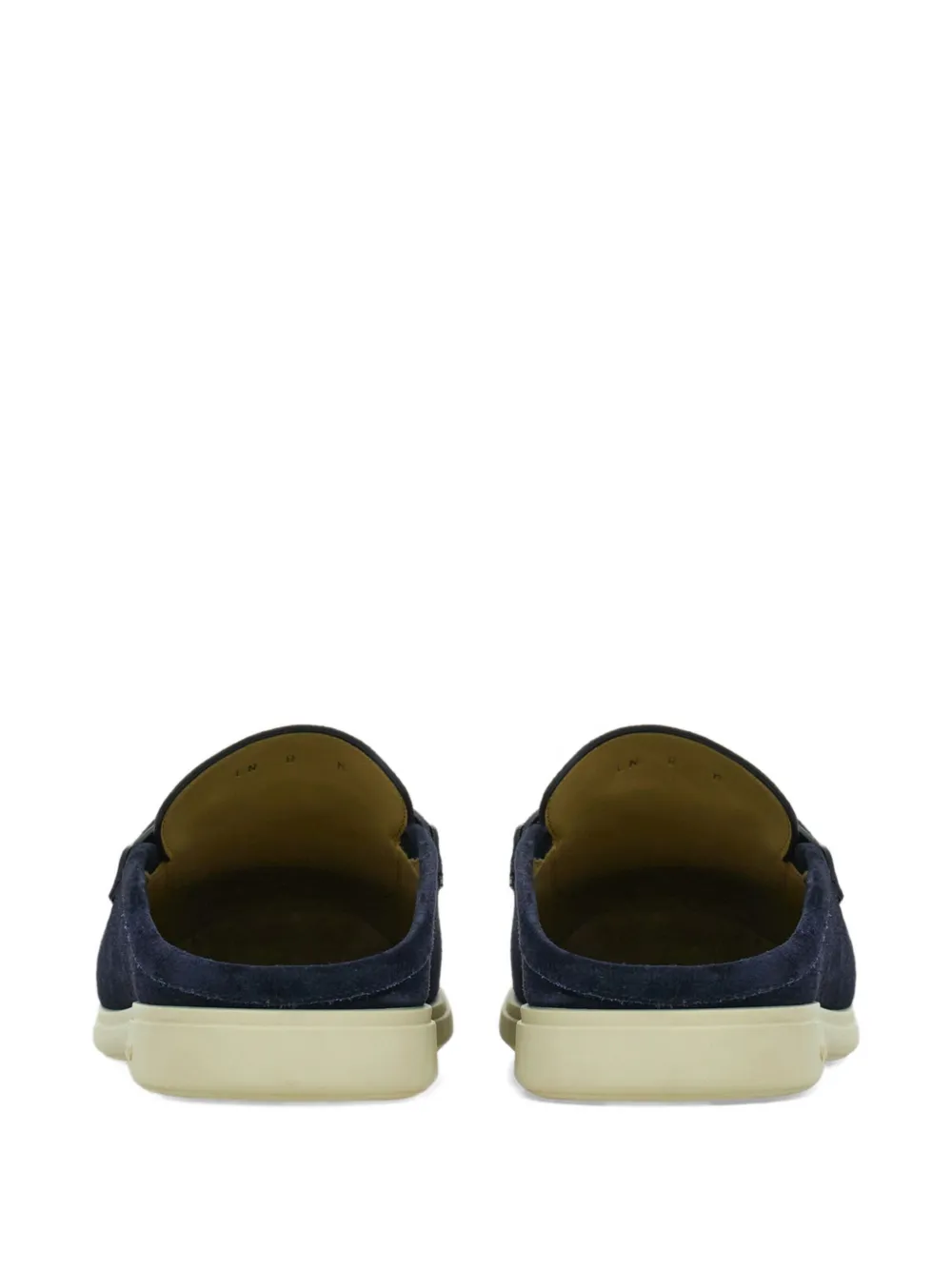 Ferragamo Gancini buckle loafers Blue