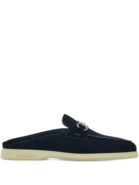Ferragamo Gancini buckle loafers