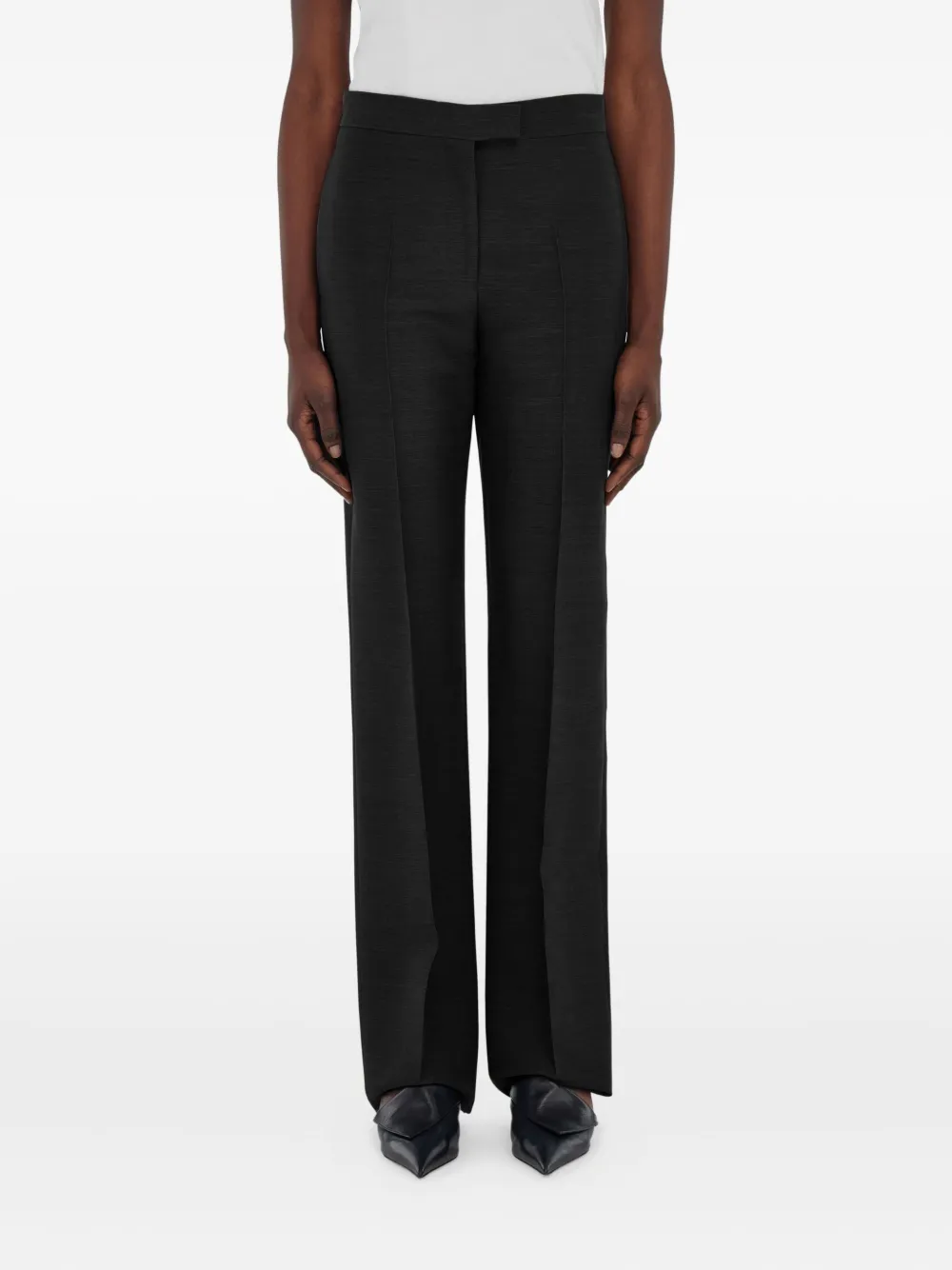 Ferragamo Faille broek Zwart