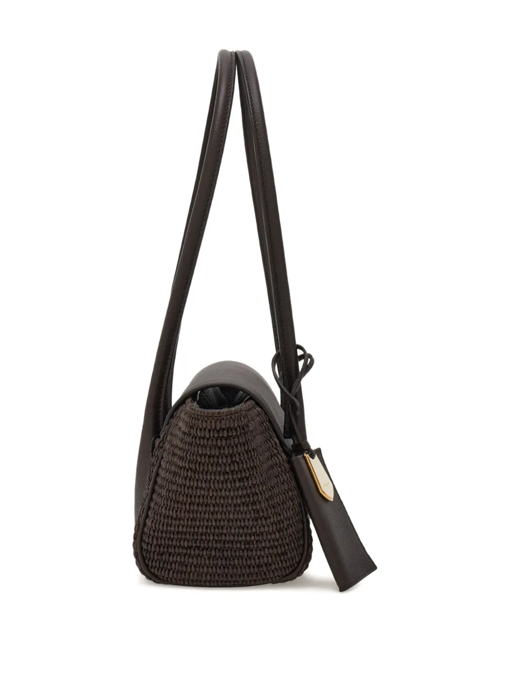 Ferragamo East-West kleine shopper Bruin