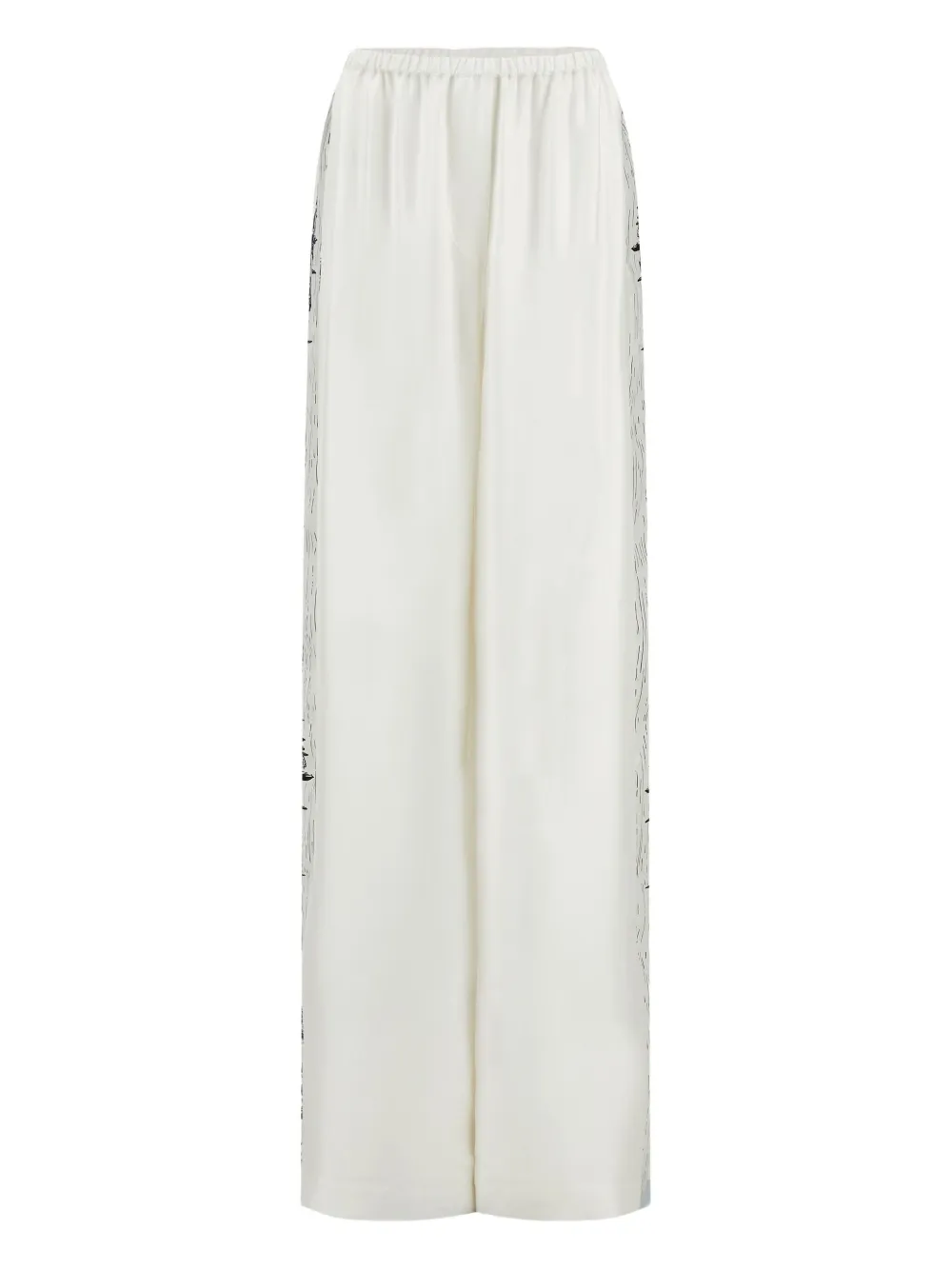Ferragamo silk trousers | White | Image 1