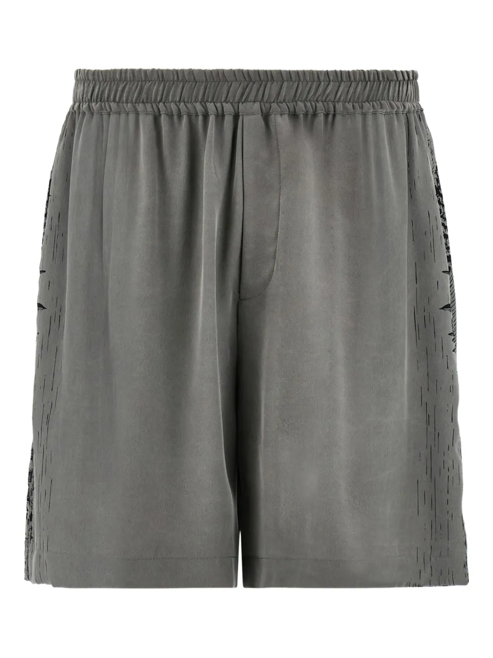 Ferragamo bermuda en soie | gris | Image 1