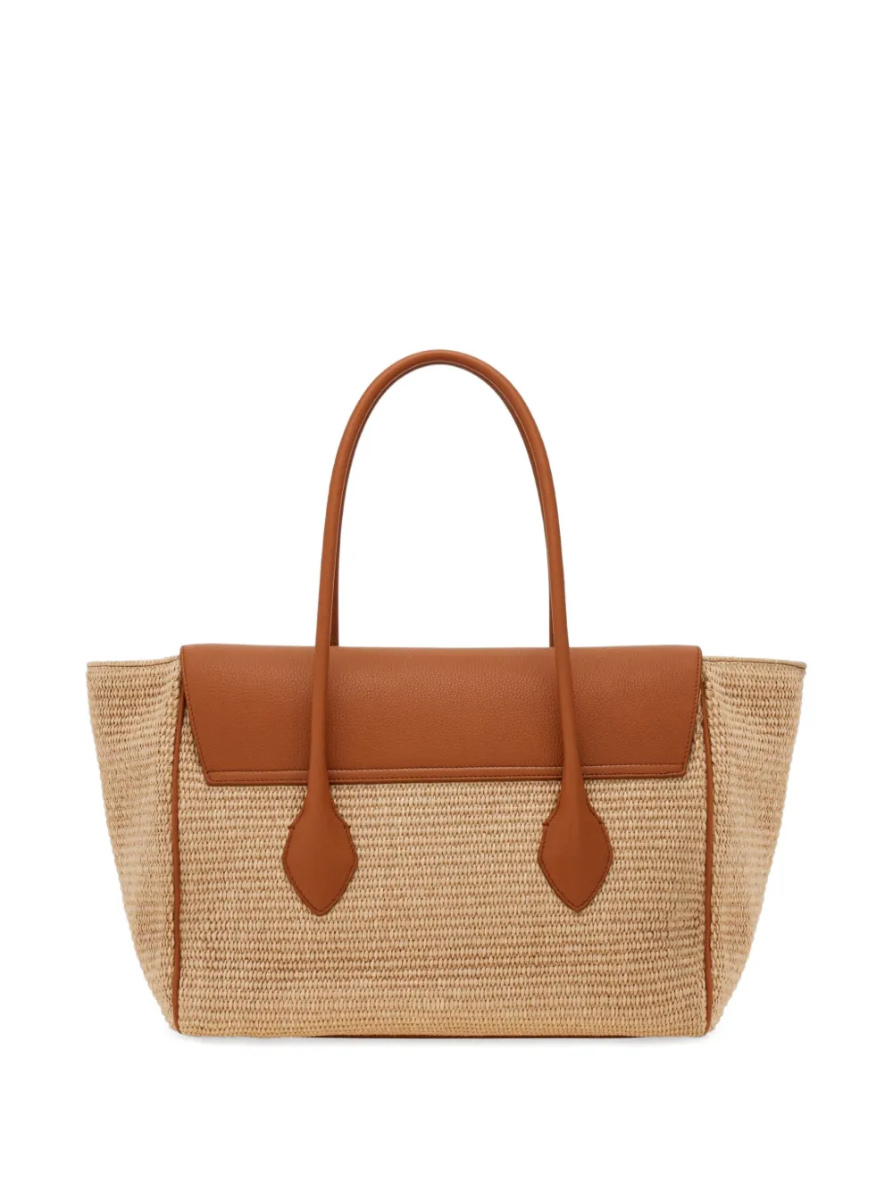 Ferragamo East-West grote shopper Beige