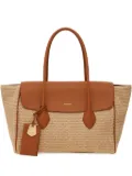 Ferragamo large East-West tote bag - Neutrals