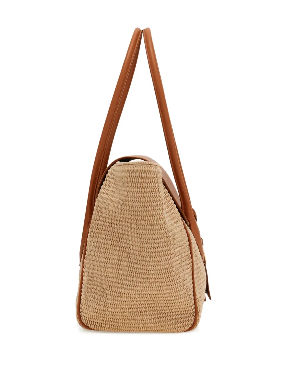 Ferragamo East-West grote shopper Beige