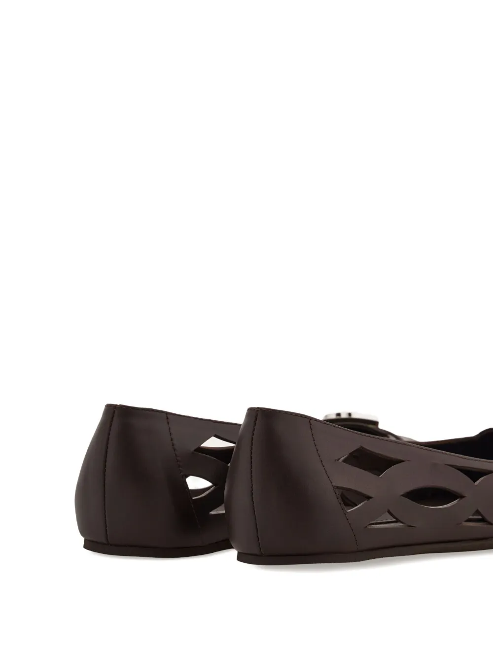 Ferragamo Hug ballerina shoes Brown