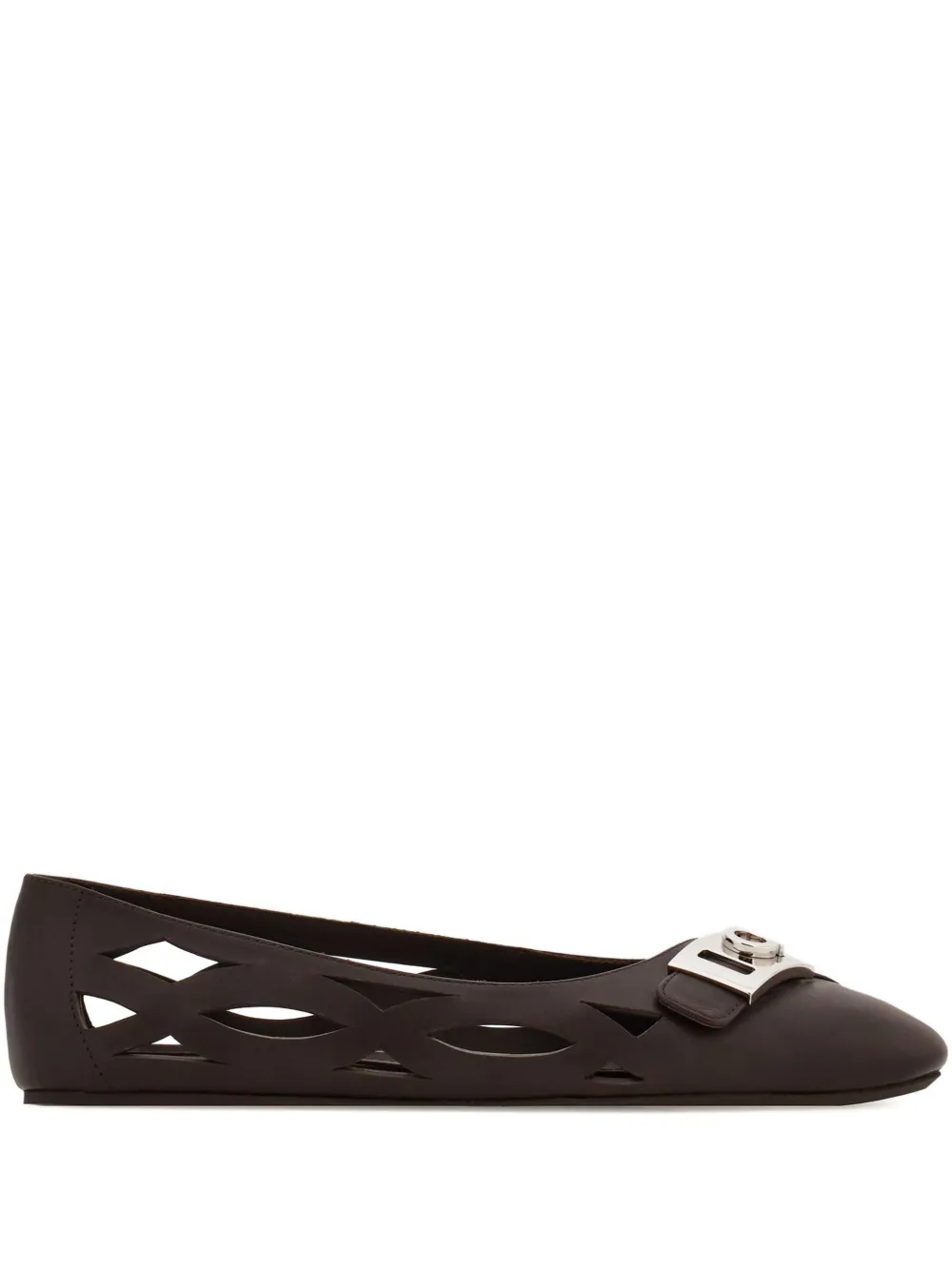 Ferragamo Hug ballerina shoes Brown