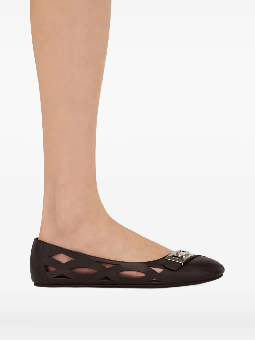 Ferragamo Hug ballerina shoes Brown