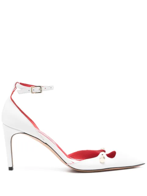 HARDOT 70mm leather pumps