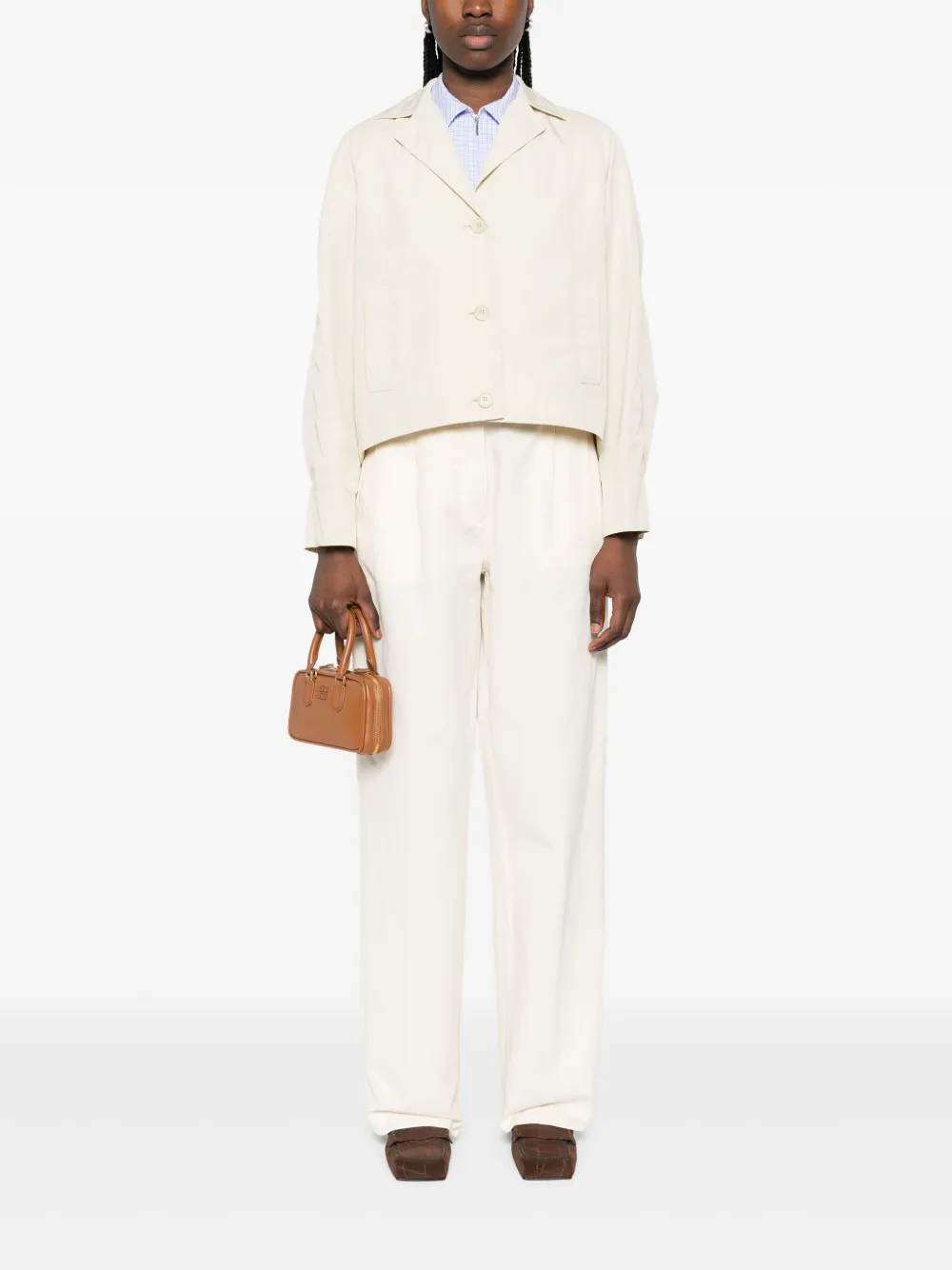 ASPESI twill-weave jacket | Cropped Jackets | Image 2