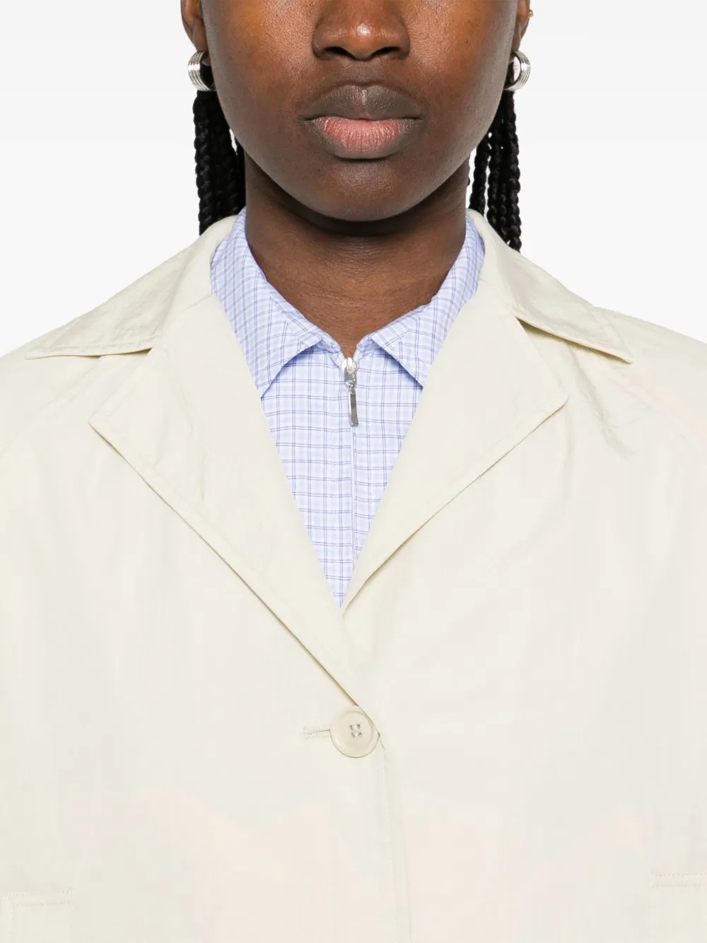 ASPESI Jack met twill weving Beige