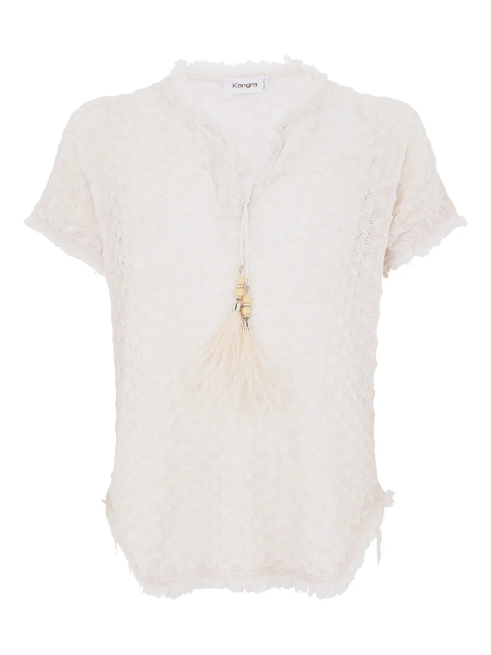 short-sleeved top
