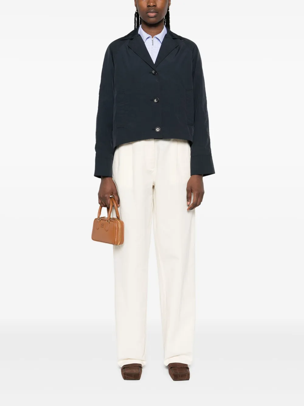 ASPESI twill-weave jacket | Cropped Jackets | Image 2