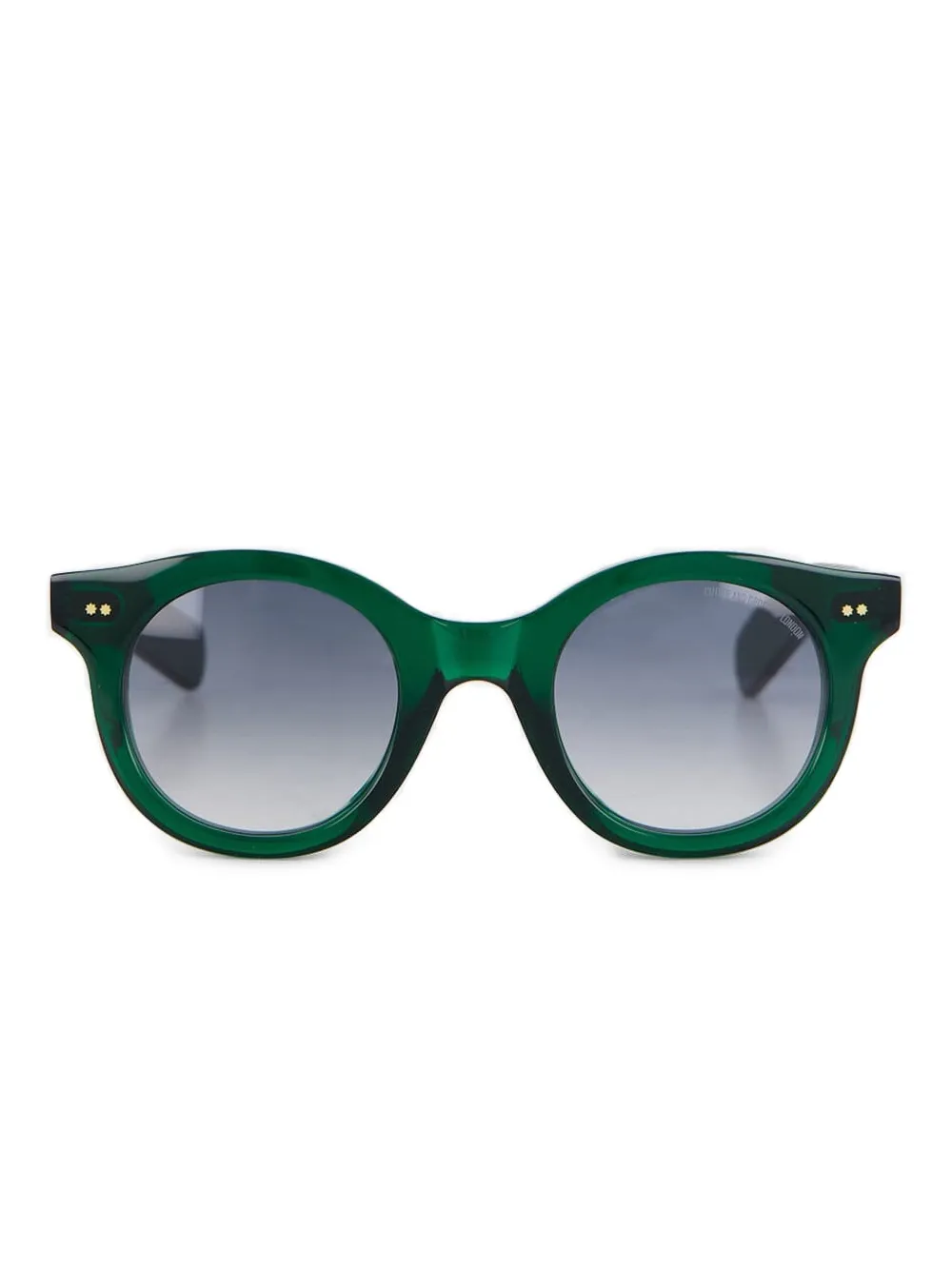 Cutler & Gross round-frame sunglasses | Green | Image 1