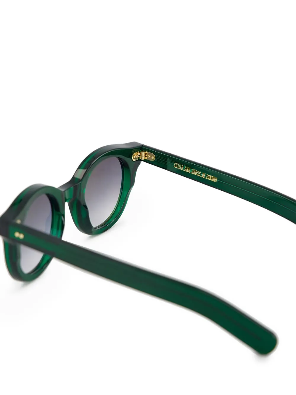 Cutler And Gross Round-frame Sunglasses In Brown