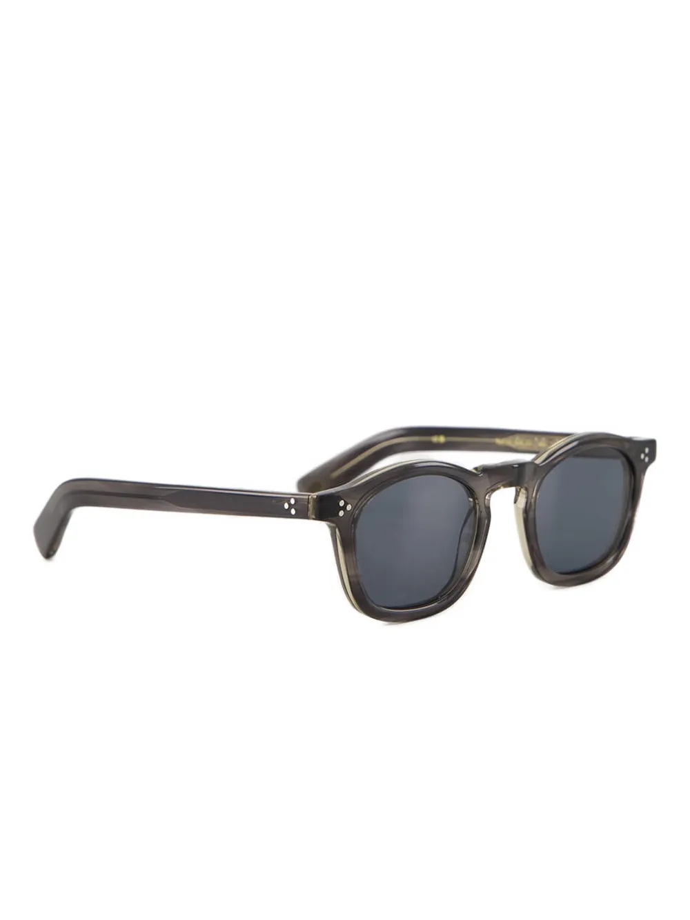 Eyevan7285 Wenge Sadler zonnebril Bruin