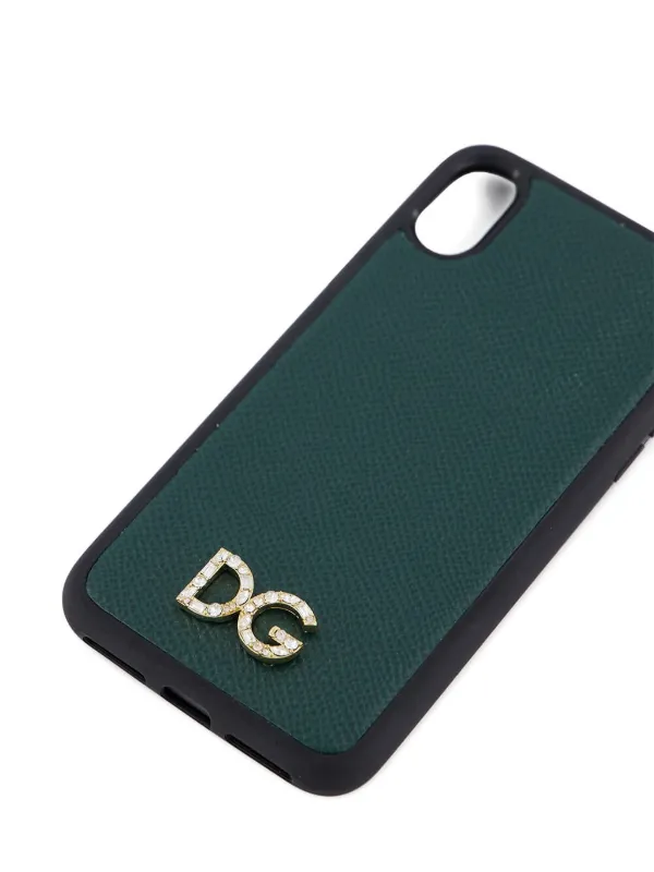Dolce & Gabbana ビジュートリム iPhone ケース | グリーン | FARFETCH JP