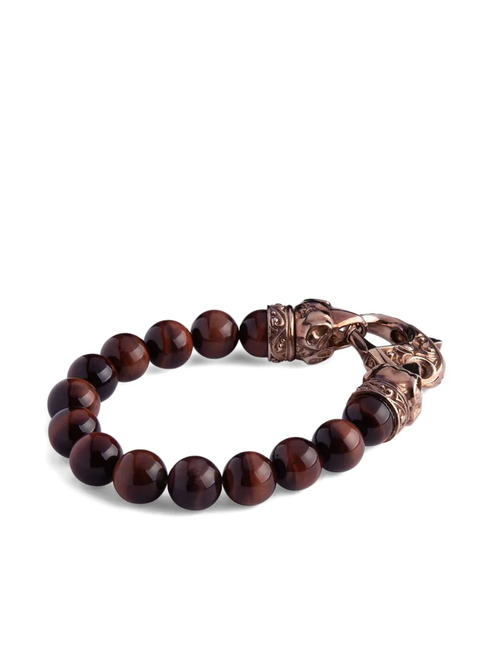  Stephen Webster Sterling Silver Skull Bracelet - Brown 