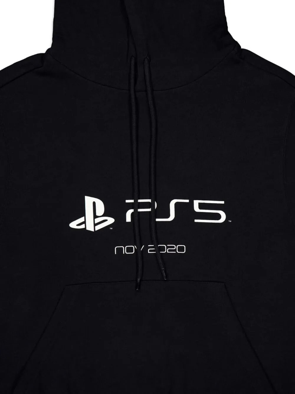 Balenciaga playstation-logo fitted hoodie Zwart