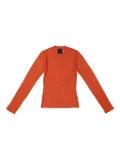 Givenchy ribbed crew-neck sweater - Orange