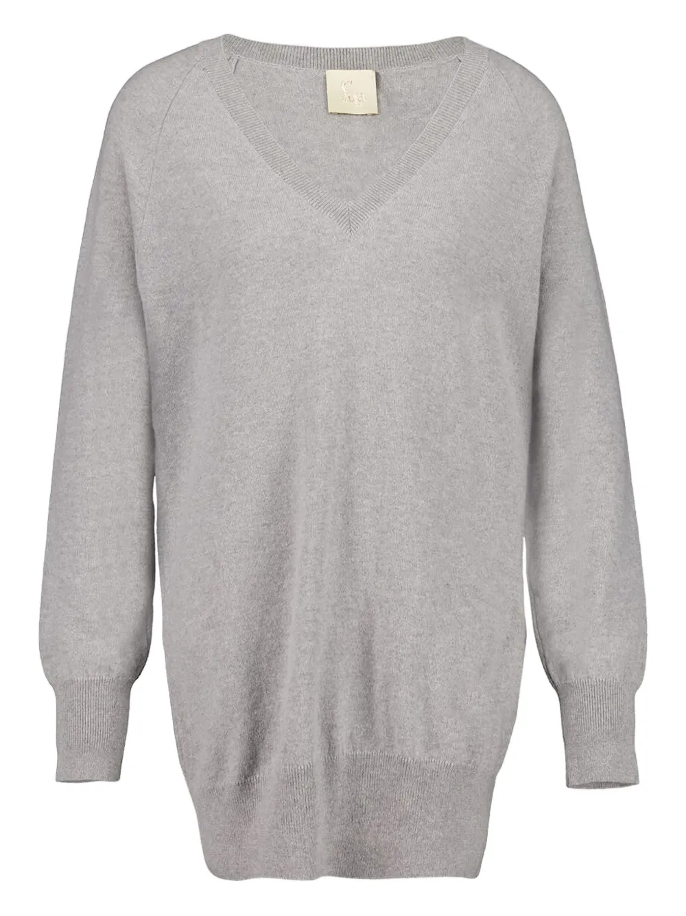 V-neck cashmere sweater