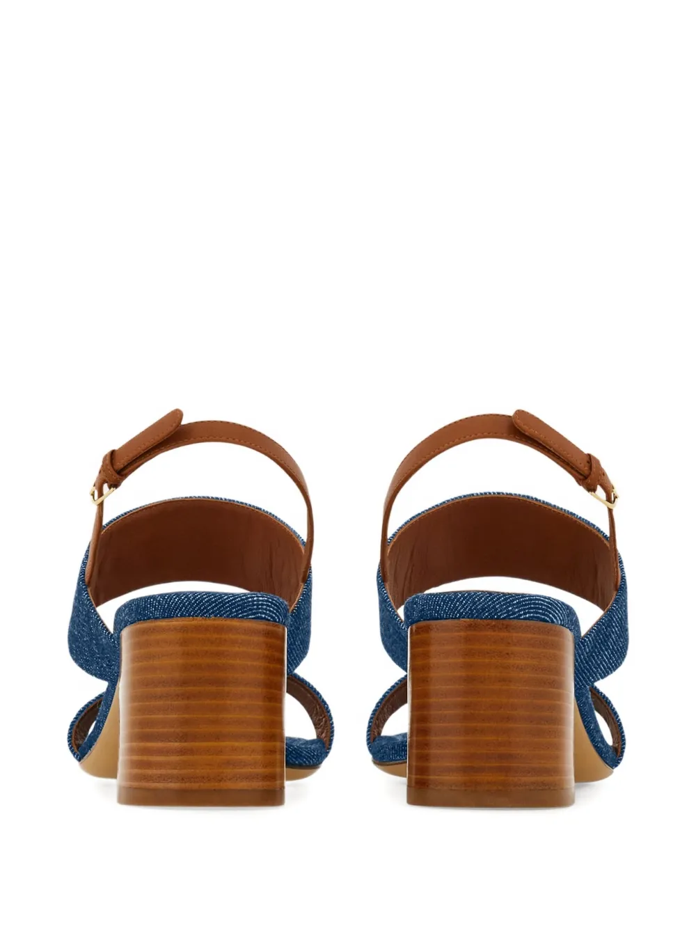Ferragamo 60mm Gancini-buckle sandals Blue