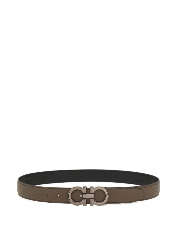Ferragamo リバーシブル レザーベルト | ブラウン | FARFETCH JP