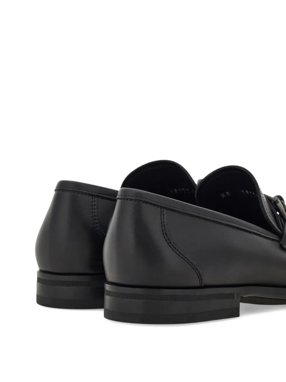Ferragamo Gancini loafers Black