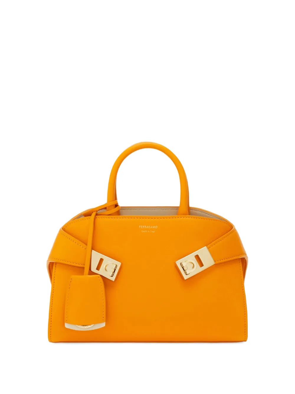Ferragamo Hug ハンドバッグ S - オレンジ Ferragamo Hug ハンドバッグ S - オレンジ