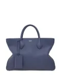 Ferragamo Monogram structured leather tote bag - Blue