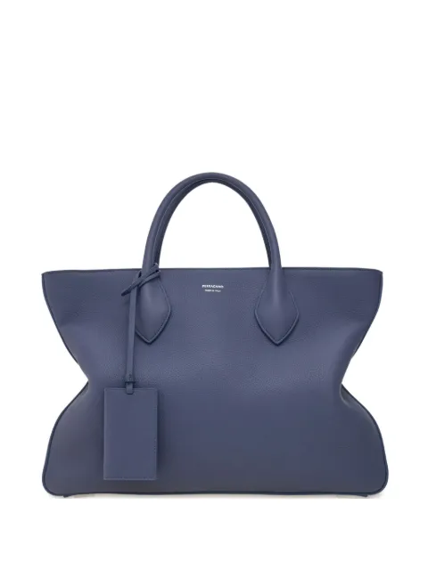 Ferragamo Monogram structured leather tote bag