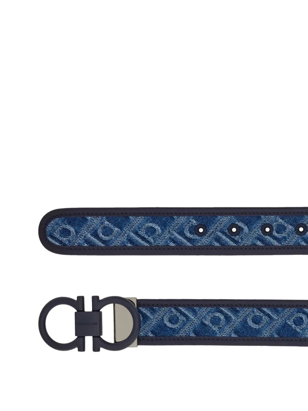 Ferragamo Gancini denim belt | Image 2