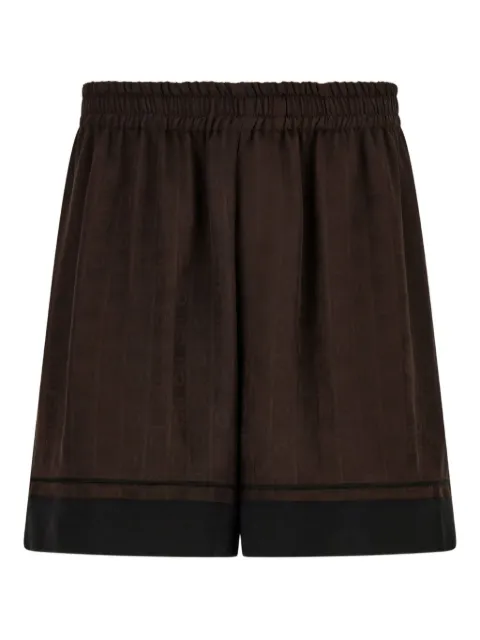 Ferragamo monogram bermuda shorts