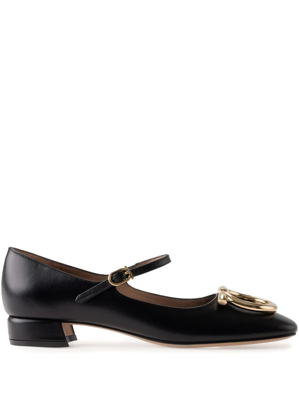 Ferragamo Maxi Gancini pumps Black