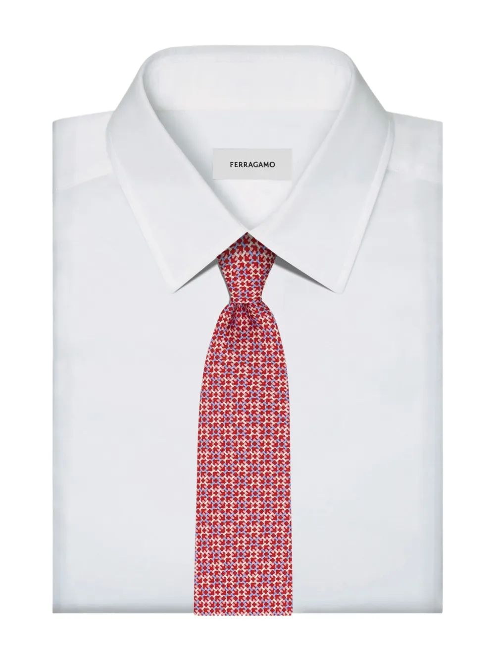 Ferragamo Patterned Silk Tie
