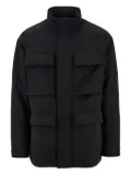 Ferragamo utility pocket jacket - Black