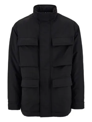 Prada プラダ ジップアップ ボンバージャケット | ブラック | FARFETCH JP